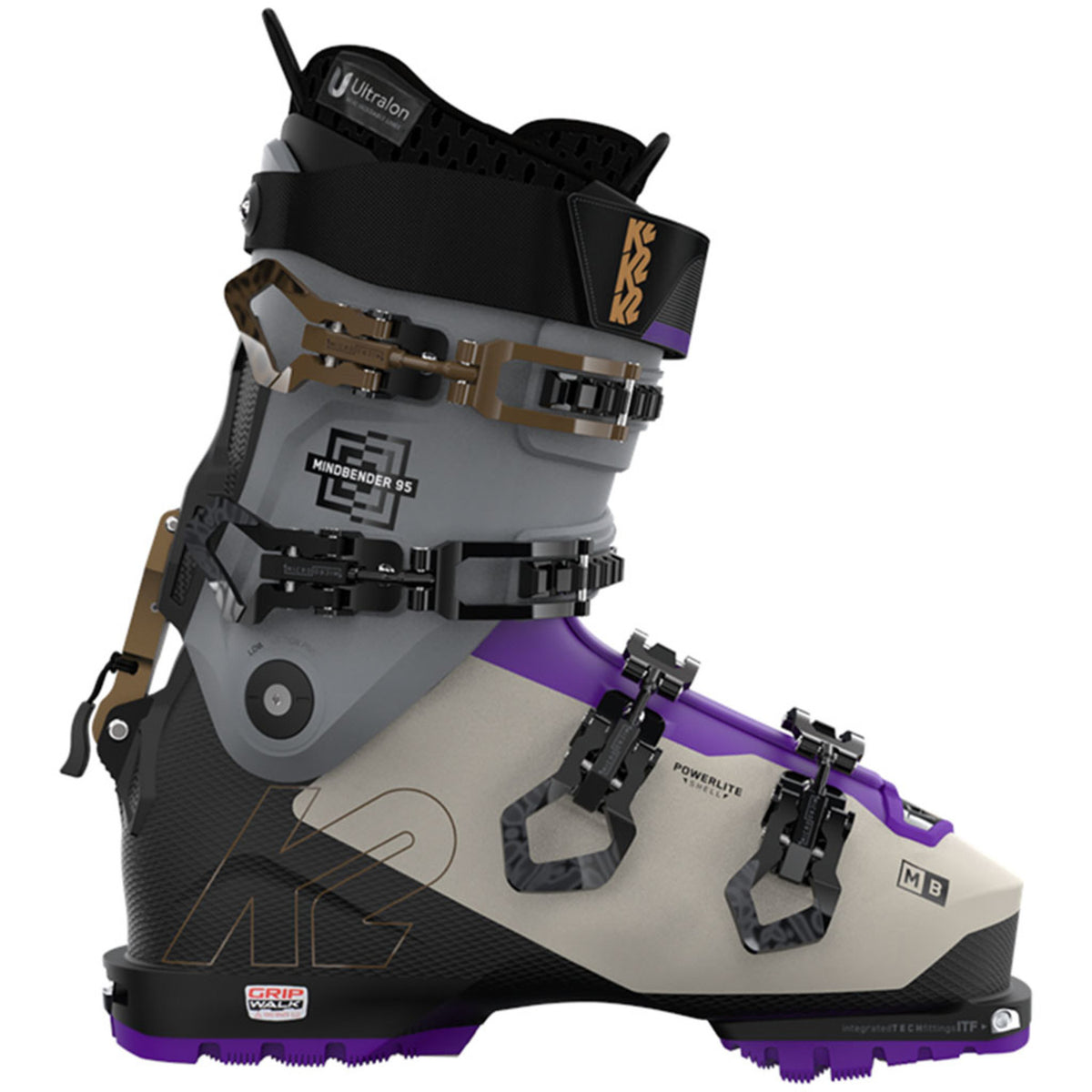 New Men's K2 MINDBENDER 120 LV Ski Boots Stiff Flex